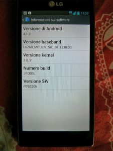 LG L9 Jelly Bean