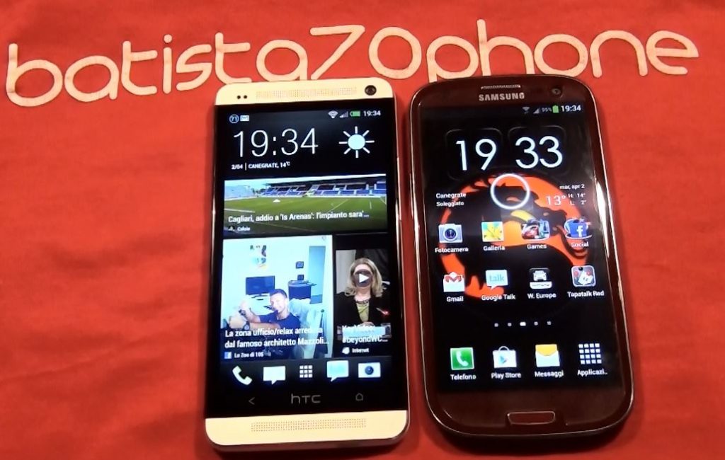 HTC One vs Samsung Galaxy S3
