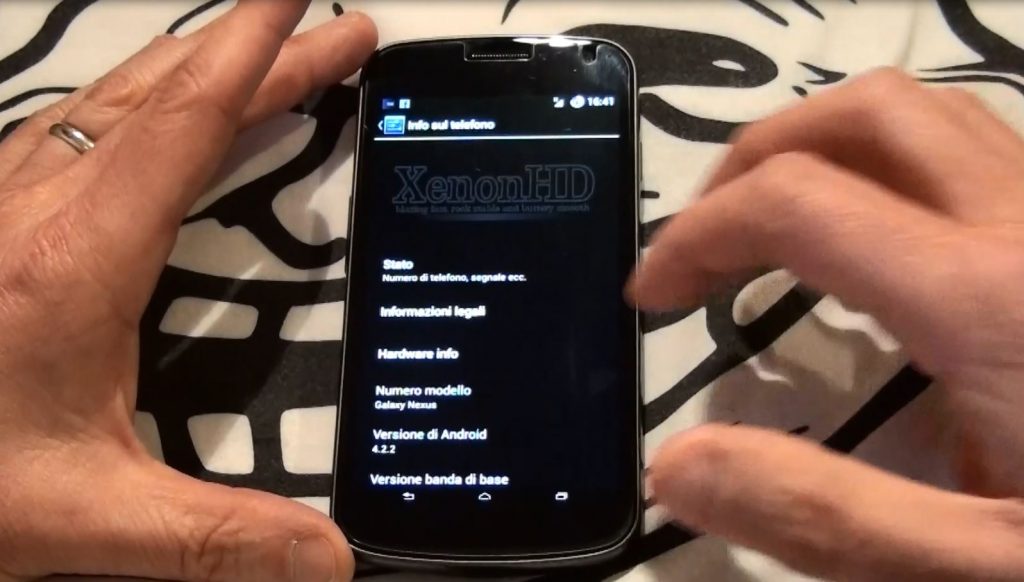 ROM XenonHD 4.2.2 Galaxy Nexus