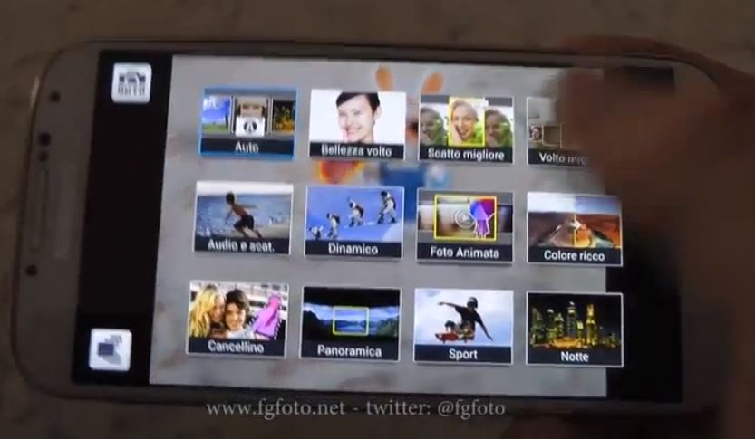 Samsung Galaxy S4 test fotografico