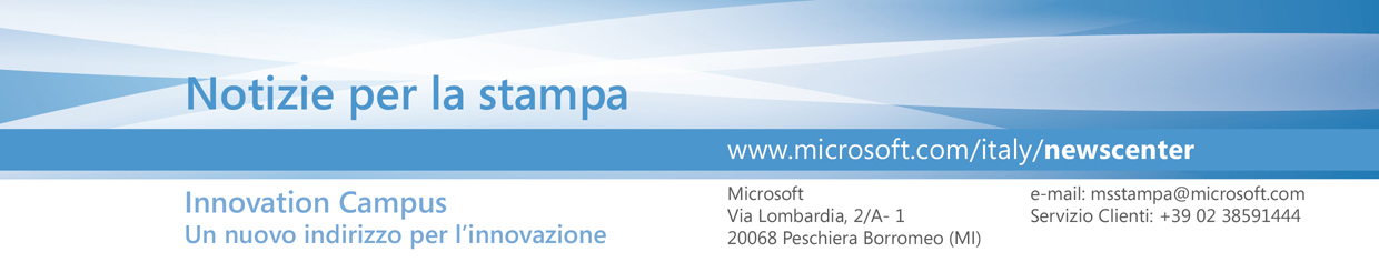 COMUNICATO-MICROSOFT