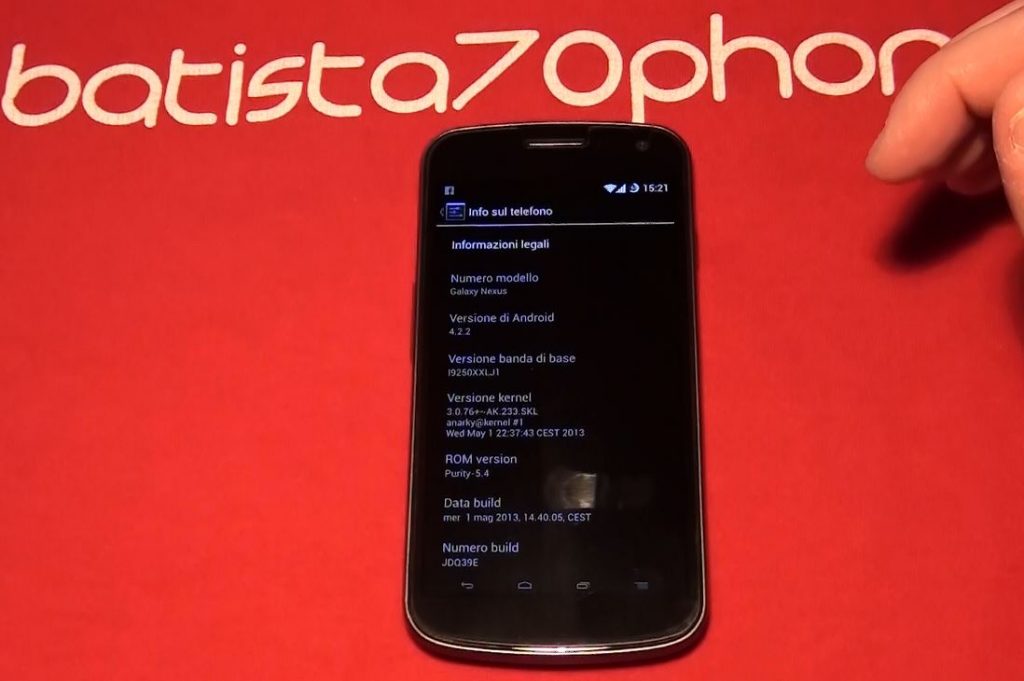 Purity-5.4 Kernel AK.233 SKL Galaxy Nexus