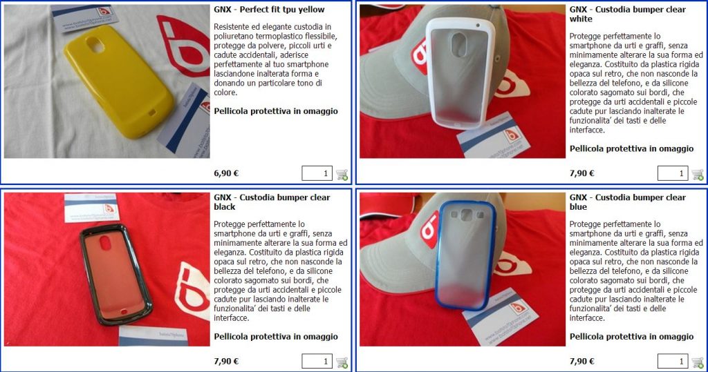 Custodia Bumber per Samsung Galaxy Nexus