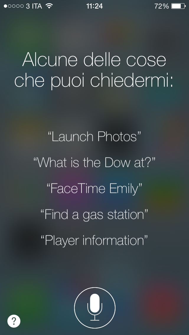 Siri iOS 7