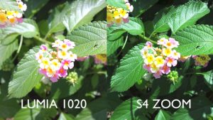 Lumia 1020 vs S4 Zoom