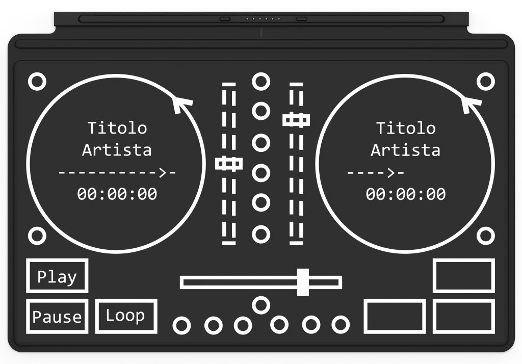 Surface True Touch Cover DJ