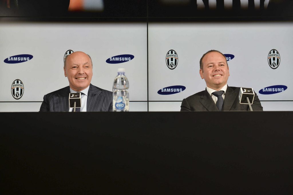 Conferenza di presentazione della partnership tra Samsung e Juventus