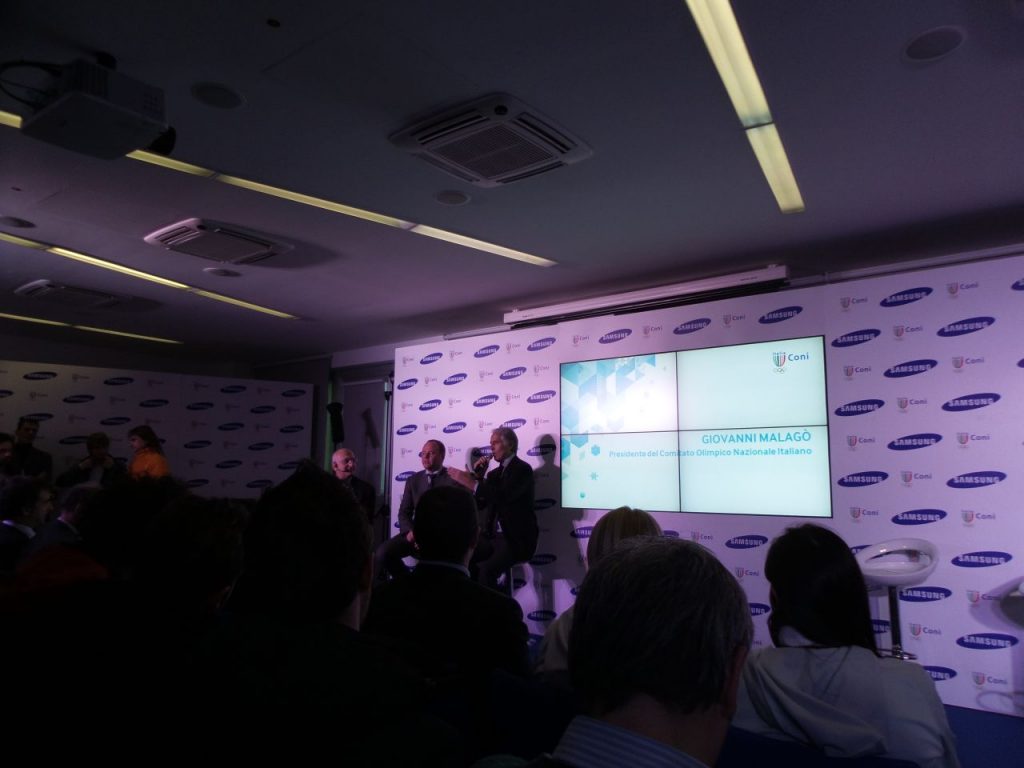 Samsung Giovanni Malagò