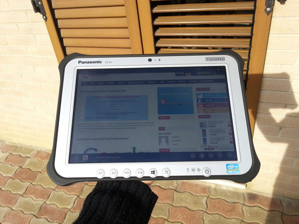 Panasonic FZ-G1  Anti-Riflesso