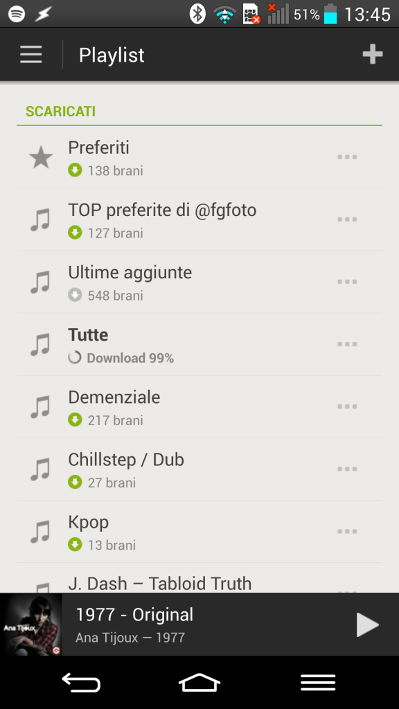 I tasti a schermo riducono la porzione utilizzabile