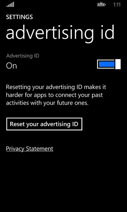 sdk 8.1 advertise