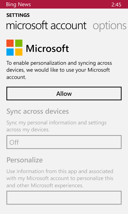sdk-8.1-bing news