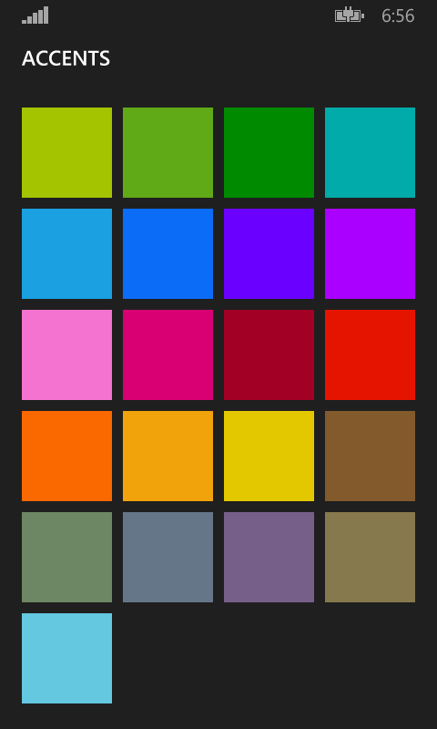 sdk 8.1 colori