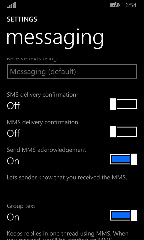sdk 8.1 sms