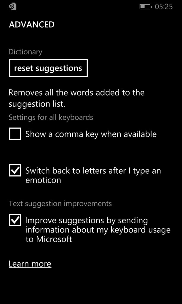 wp8.1 swipe 1