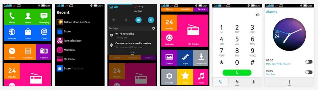 Nokia X Interface