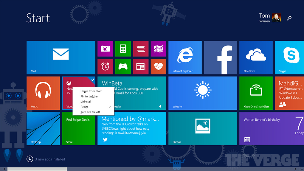 windows 8.1update1 verge1