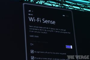 Wifi sense