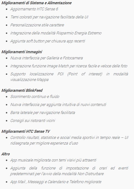HTC One M7 Sense 6