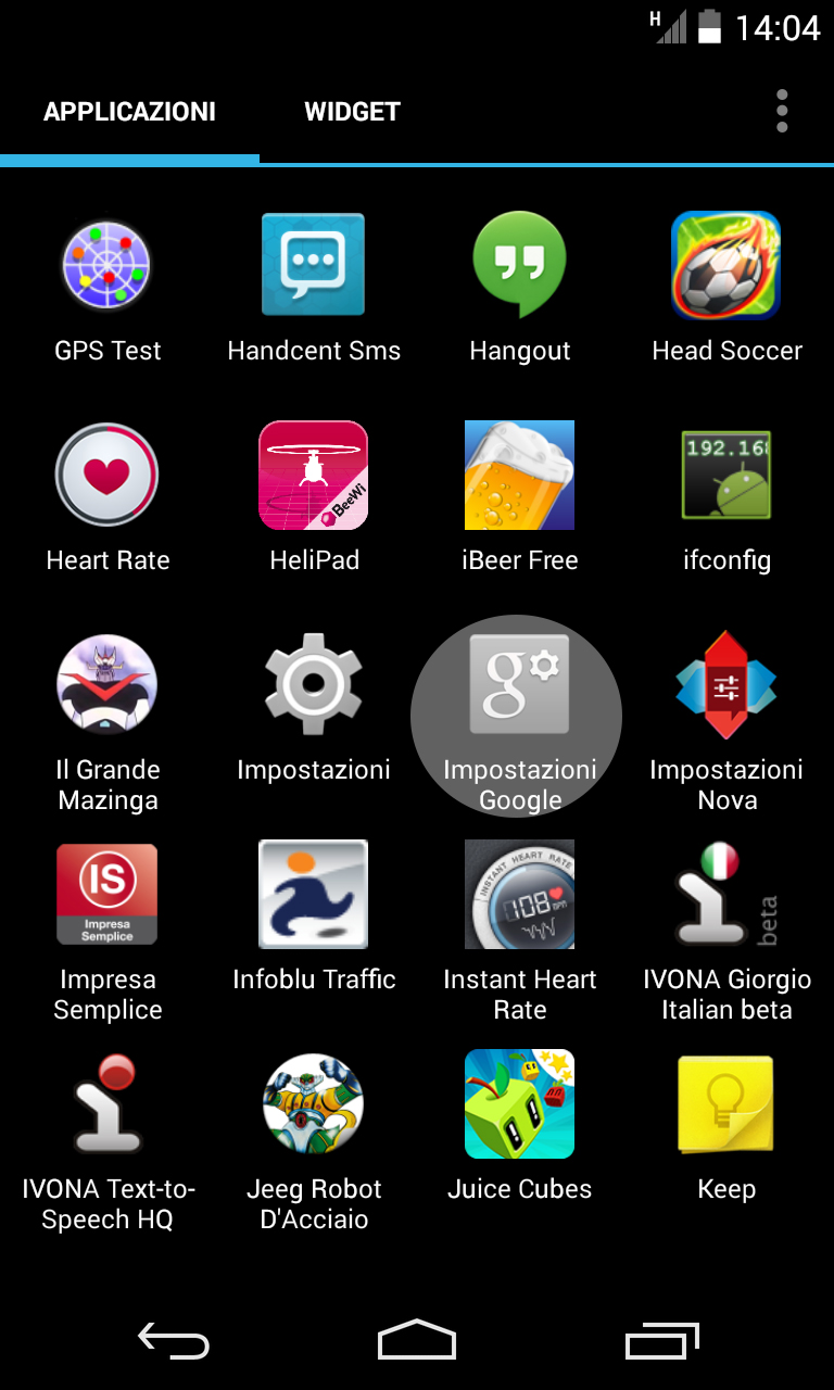 App Drawer