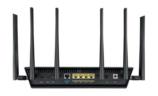 ASUS router tri-band RT-AC3200 back