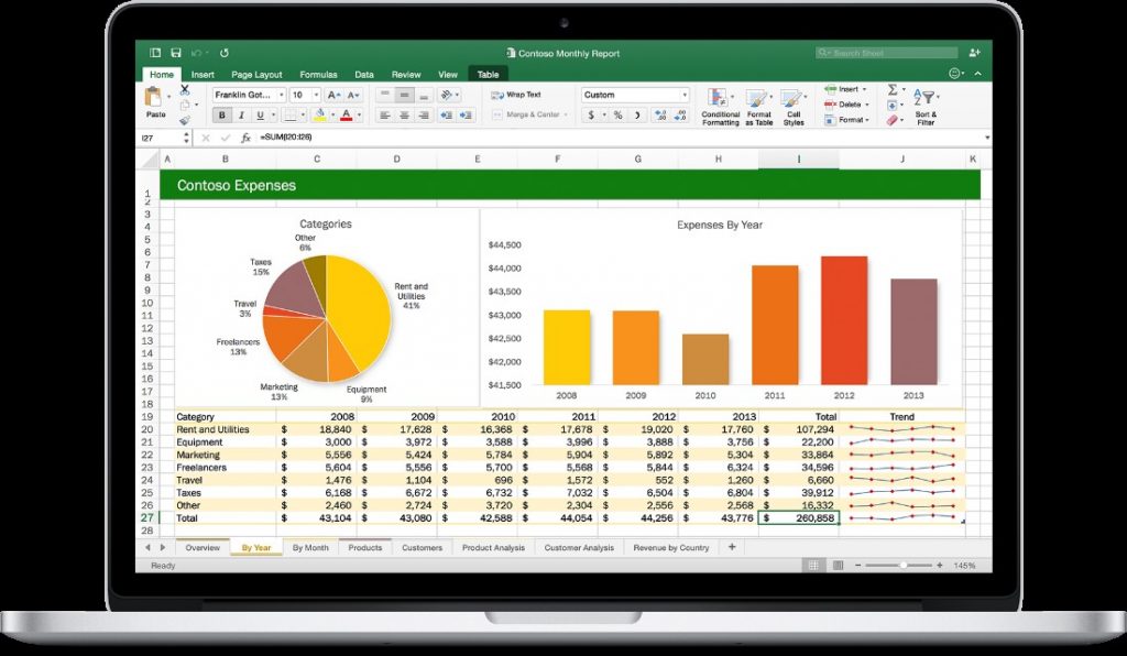 Excel_Office 2016 per Mac