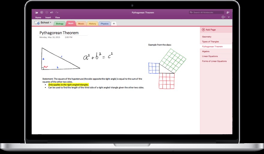 OneNote_Office 2016 per Mac
