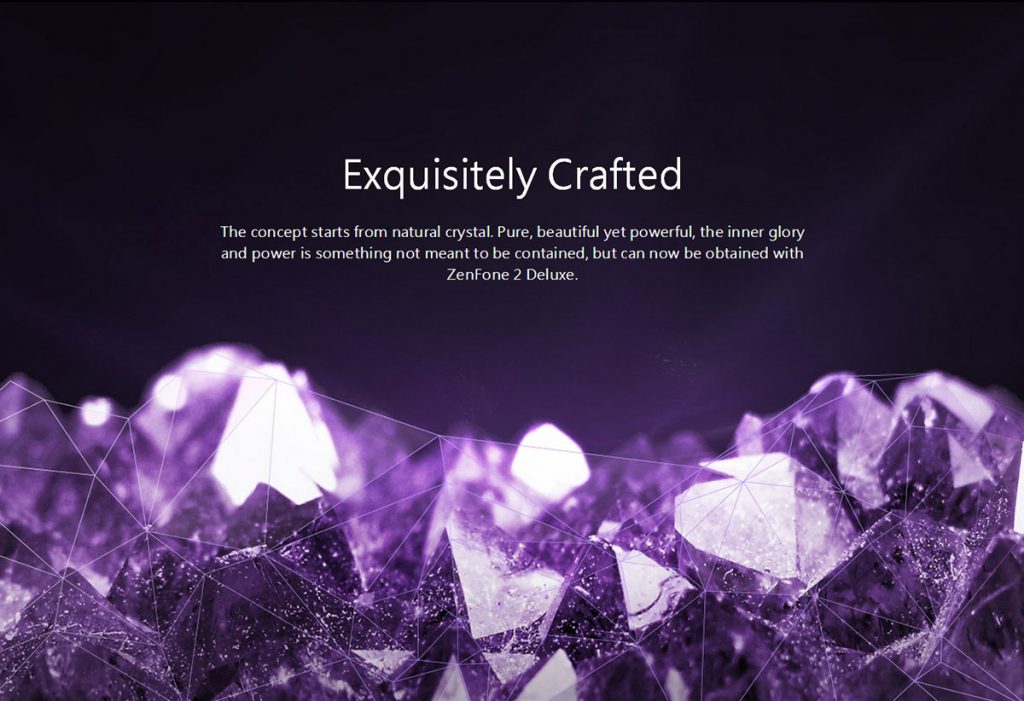 Asus Zenfone 2 Blue Crystal