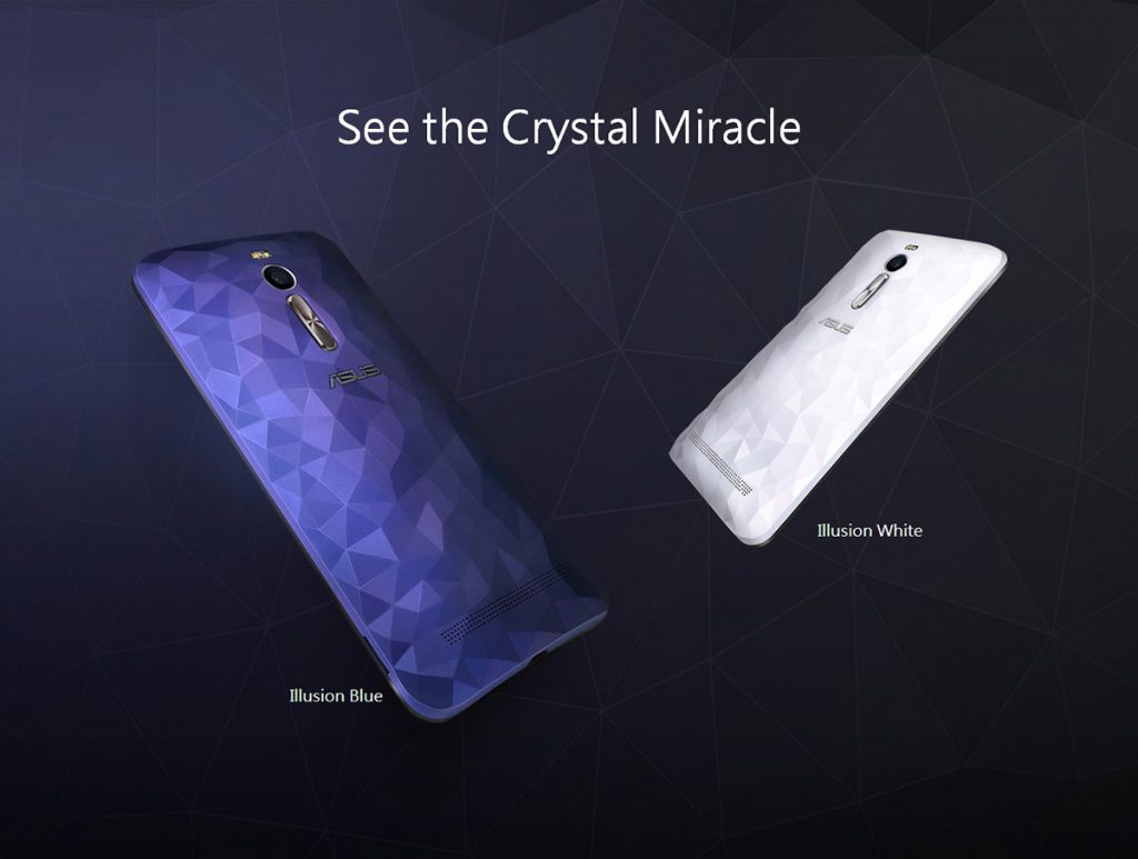 Asus Zenfone 2 Blue Crystal Miracle