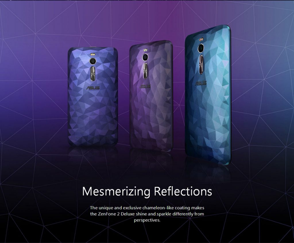 Asus Zenfone 2 Blue Reflections