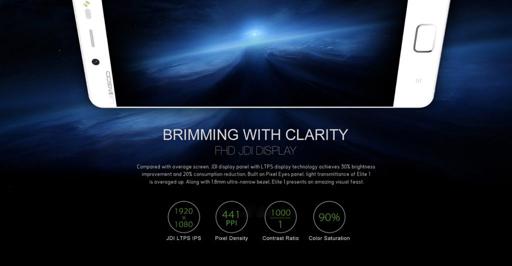 Leagoo Elite 1 Display