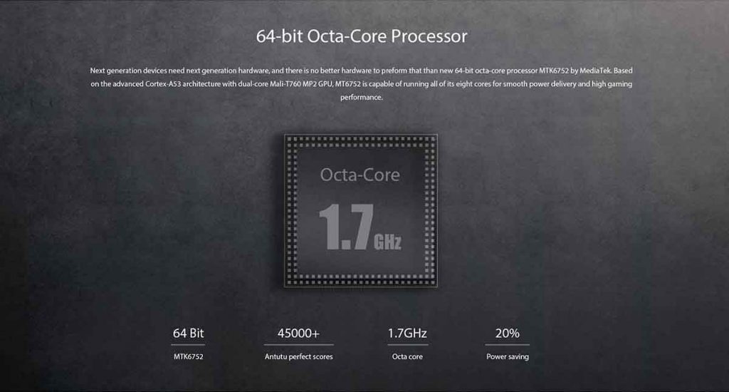 Ulefone Be Touch 2 CPU