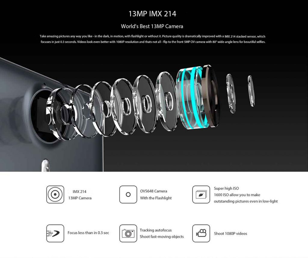 Ulefone Be Touch 2 Cam