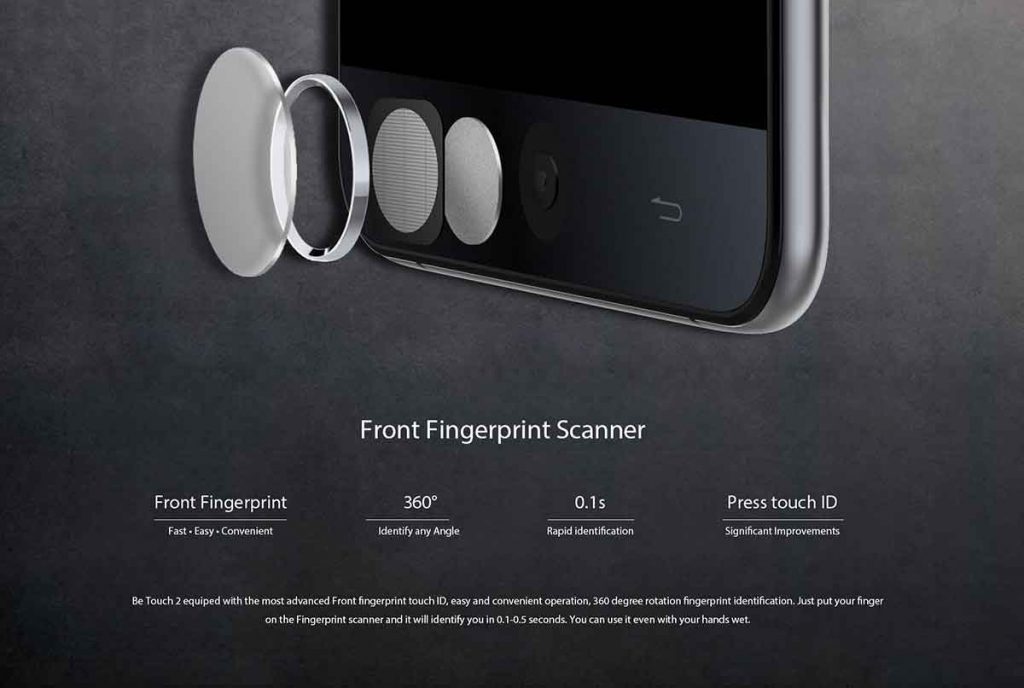 Ulefone Be Touch 2 Finger Print