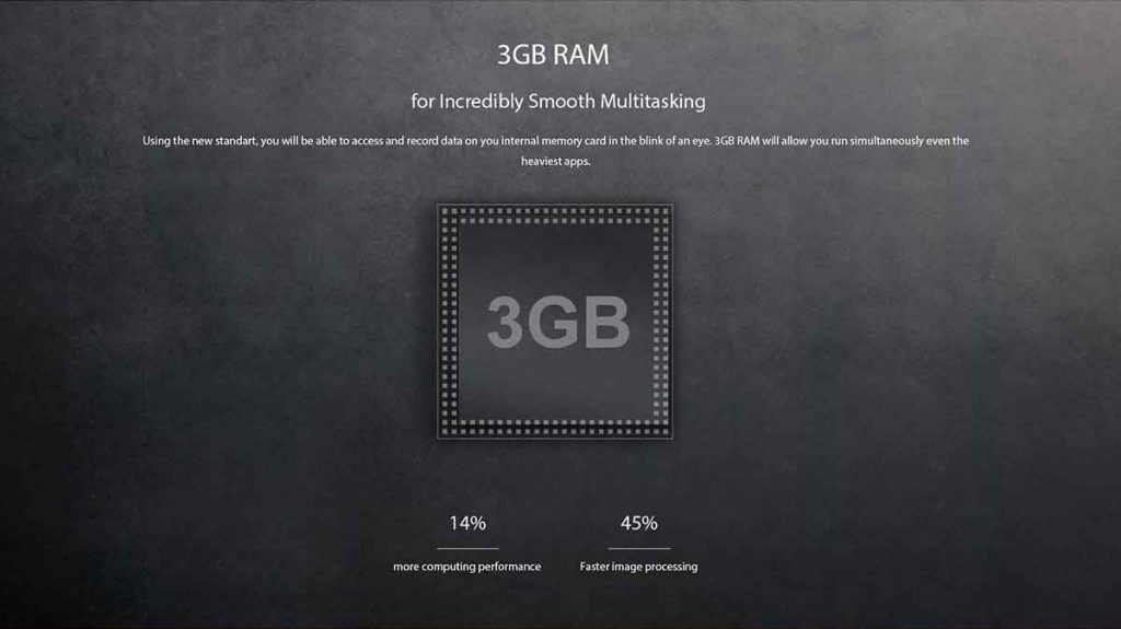 Ulefone Be Touch 2 RAM