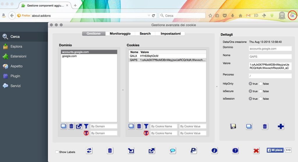 AdvancedCookieManager