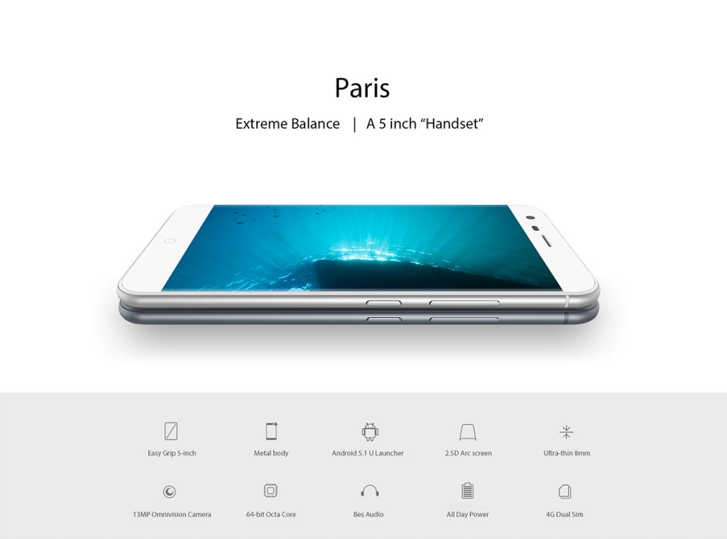 Ulefone Paris Display