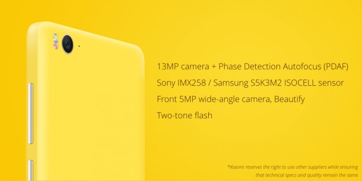 Xiaomi Mi 4c cam