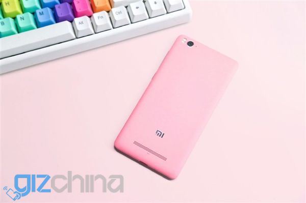 Xiaomi Mi4C back pink