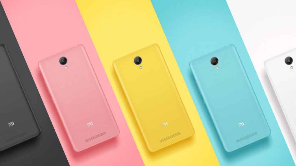 Xiaomi Redmi Note 2 Colors