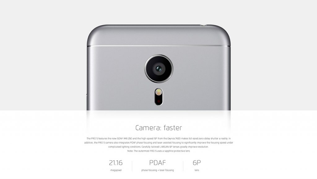 Meizu 5 pro Cam