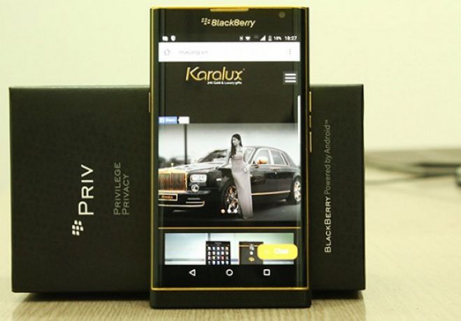 blackberry priv oro