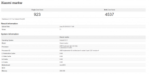 Xiaomi markw