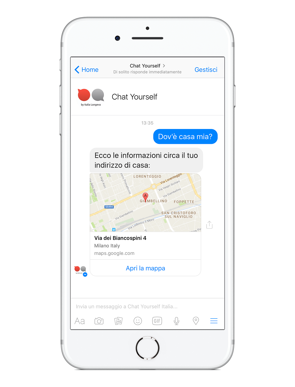 Chat Yourself_casa_ita