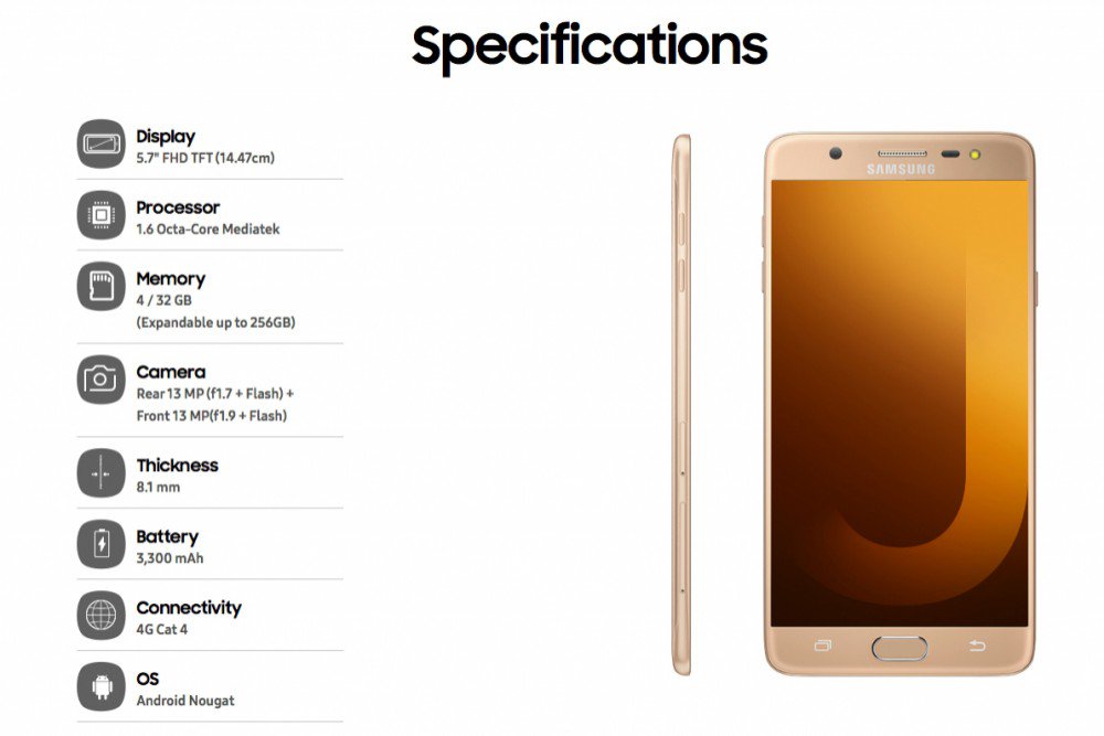 smsung j7 max 4