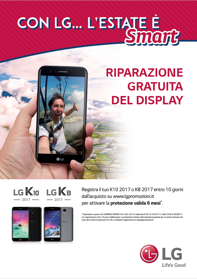 Estate Smart con LG_K10 e K8 (2017)
