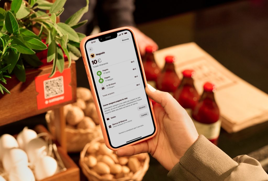 Satispay Paga in 3 cresce nei negozi fisici