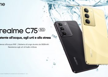 realme C75 5G arriva in Italia a prezzo super