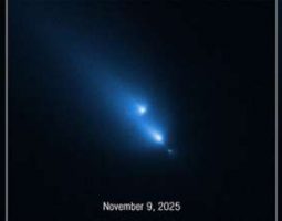 Hubble vede una cometa rompersi in diretta