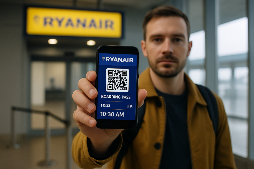Ryanair elimina le carte d’imbarco per l’app mobile